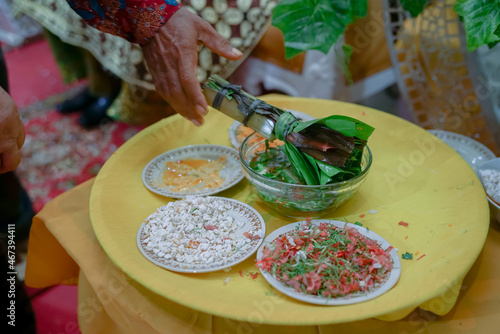 Traditional Malay wedding equipment is also called 