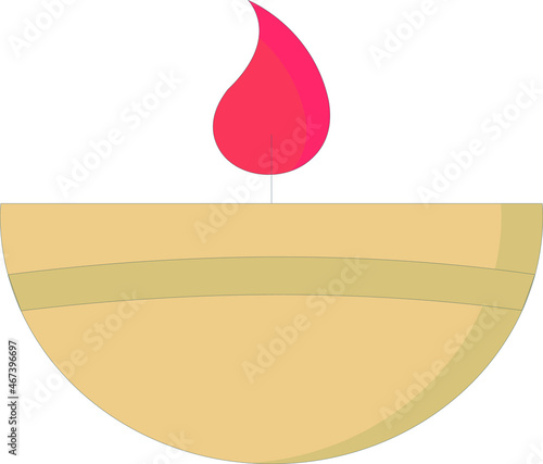 culture and communities icon                ner tamid and candle