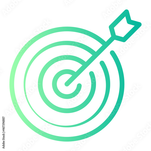 Goal gradient icon