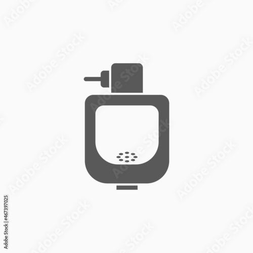 urinal icon, toilet vector, urine illustration