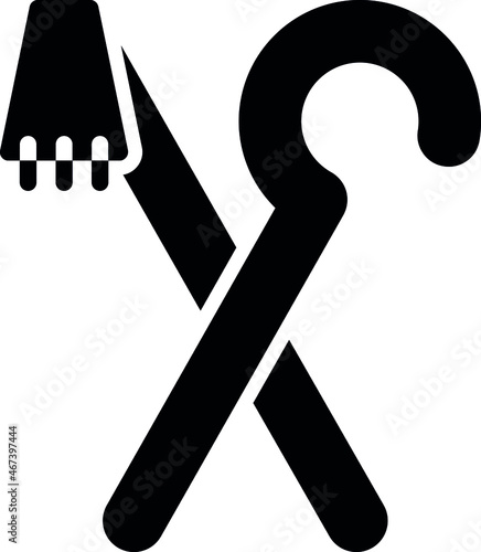 culture and communities icon                scepter  and ritual