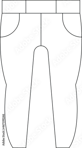 clothes icon               pant and trousers