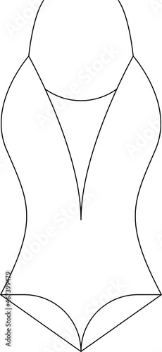 clothes icon               swim suit and swimming suit