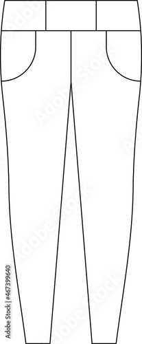 clothes icon               pant and trousers