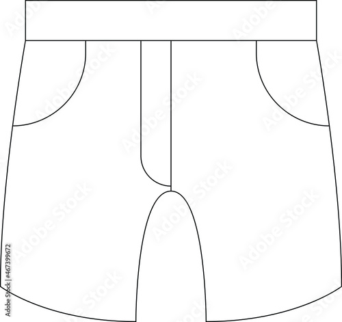 clothes icon               short and clothing