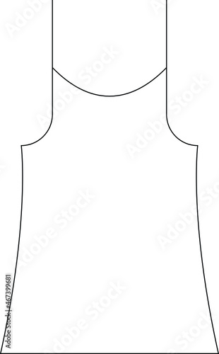 clothes icon               sleeveless shirt and Sleeveless