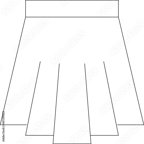 clothes icon               skirt and clothes