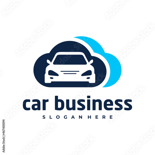 Car cloud logo vector template  Creative car logo design concepts