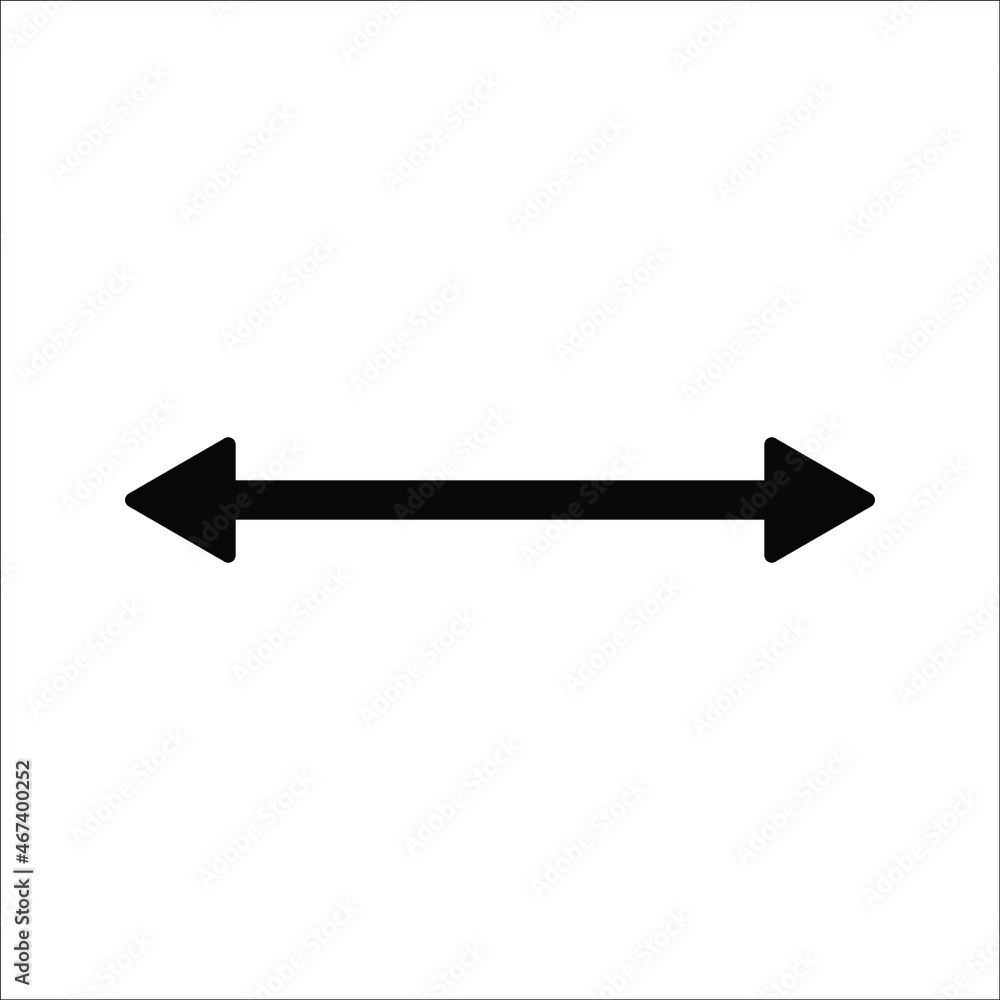 Double arrow icon illustration vector sign symbol isolated, on a white background Double arrow icon illustration vector sign symbol isolated, on a white background