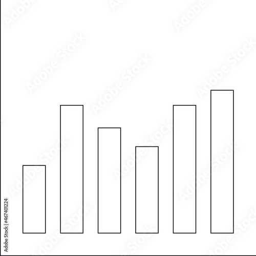 data science icon               bar graph and growth