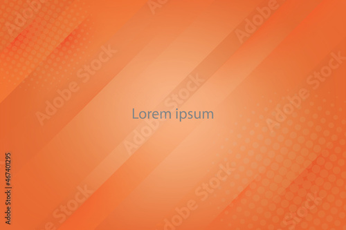 orange banner abstract background