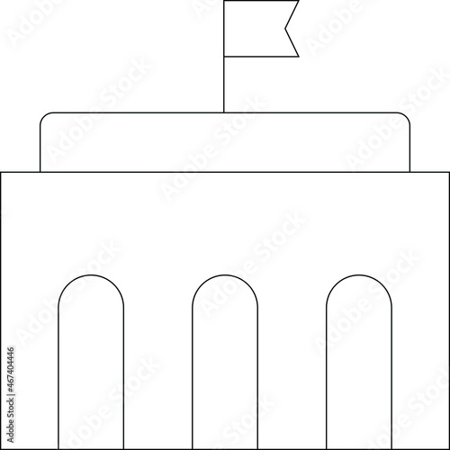 buildings and places icon            government and ministry