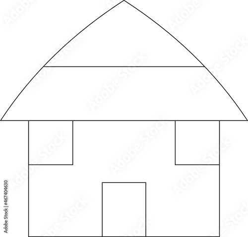 buildings and places icon            house and home