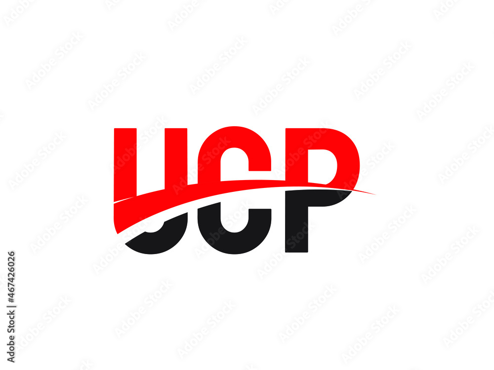 UCP Letter Initial Logo Design Vector Illustration UCP Letter Initial Logo Design Vector Illustration