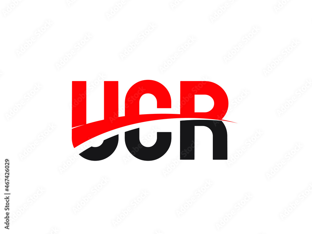UCR Letter Initial Logo Design Vector Illustration UCR Letter Initial Logo Design Vector Illustration