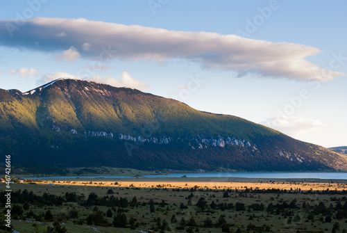 Lake Jelinak peak in National Park Blidinje