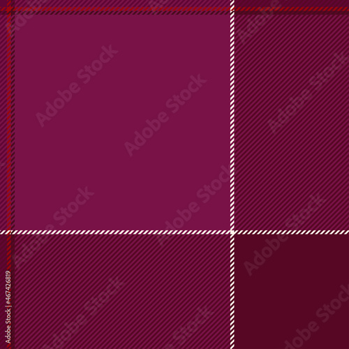 Seamless plaid pattern in purple, maroon, burgundy and cream. All over fabric repeat.