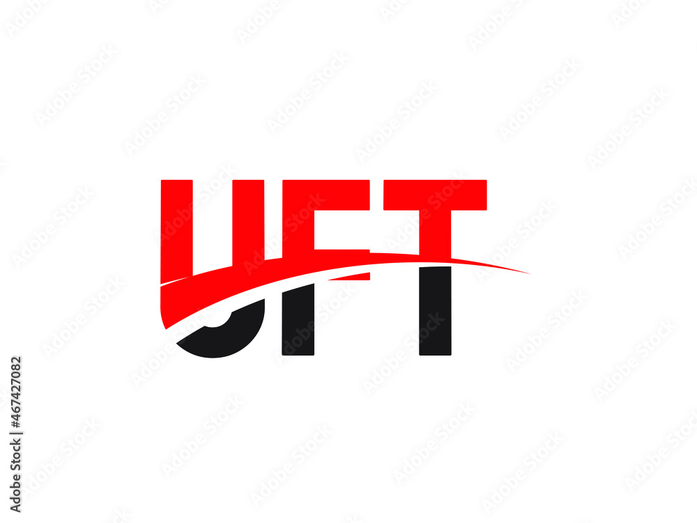 UFT Letter Initial Logo Design Vector Illustration UFT Letter Initial Logo Design Vector Illustration
