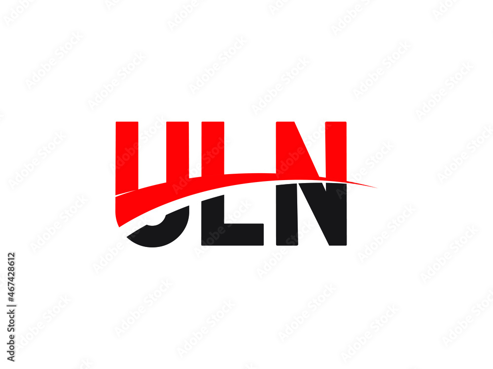 ULN Letter Initial Logo Design Vector Illustration ULN Letter Initial Logo Design Vector Illustration