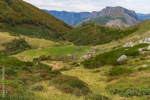 Autumn landscape in the Somiedo natural park in Asturias.  © Ricardo Algár
