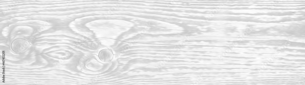 Obraz premium Cool white wooden board texture for backgrounds or design. Rustic plywood wallpaper. Weathered pine grain wood template with horizontal lines. 