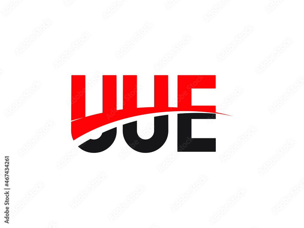 UUE Letter Initial Logo Design Vector Illustration UUE Letter Initial Logo Design Vector Illustration