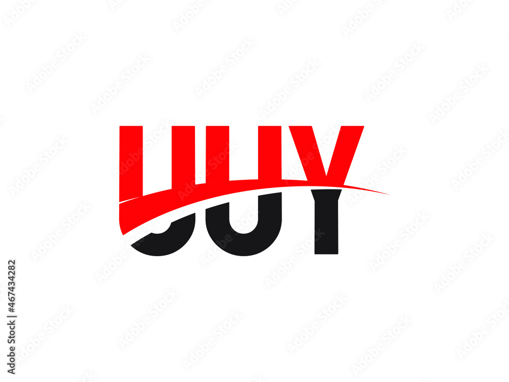 UUY Letter Initial Logo Design Vector Illustration UUY Letter Initial Logo Design Vector Illustration