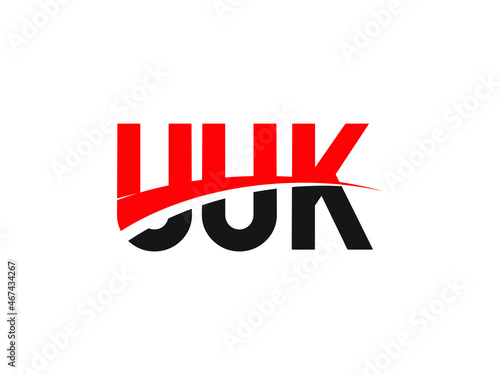 UUK Letter Initial Logo Design Vector Illustration