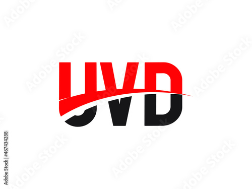 UVD Letter Initial Logo Design Vector Illustration photo