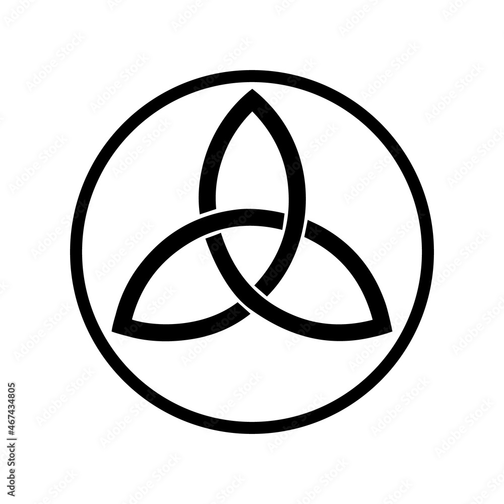 Keltisches Symbol Triqueta 
