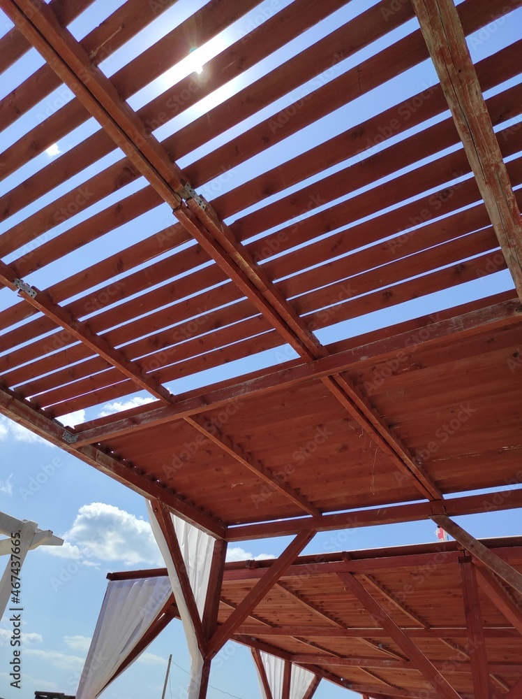 Obraz premium roof of the beach