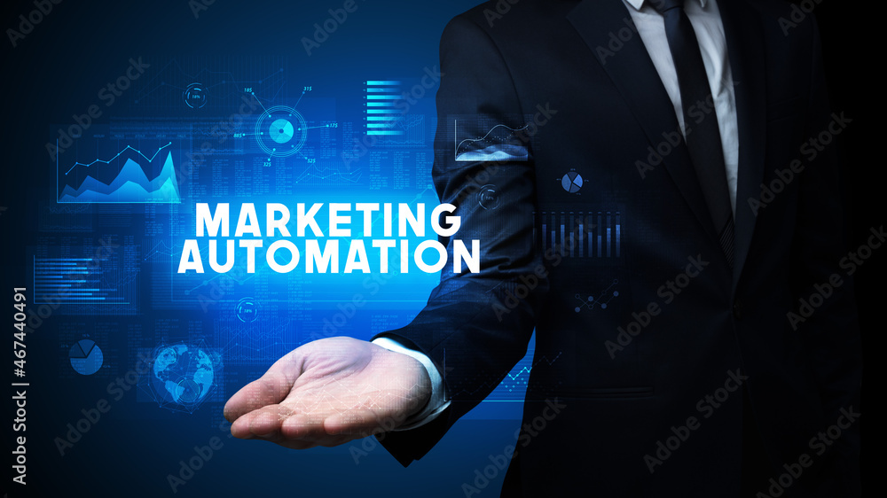 Hand of Businessman holding motivational message Hand of Businessman holding motivational message