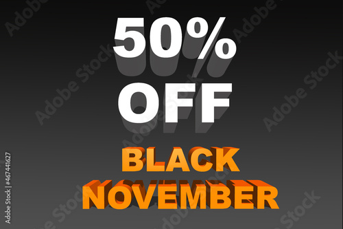 Wallpaper Mural Promotion discount on purchase of 50% off black November Torontodigital.ca