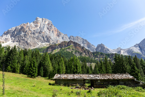 Foto Malga Fosse di Sotto, Siror. Edificio abbandonato