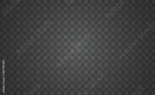 Black abstract background with transparent squares, vector illustration