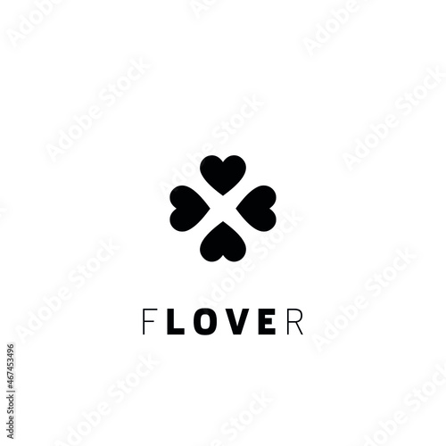 Heart Love сreative idea logo icon design. Name of Minsk districts in Belarusian language