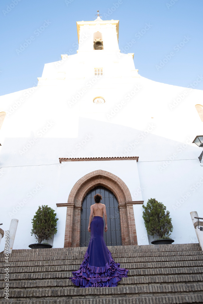 Fototapeta premium bell tower of the church