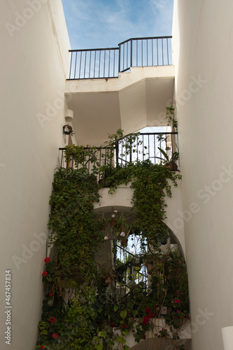 Maisons et rues de villages espagnole