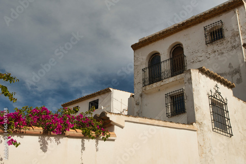 Maisons et rues de villages espagnole