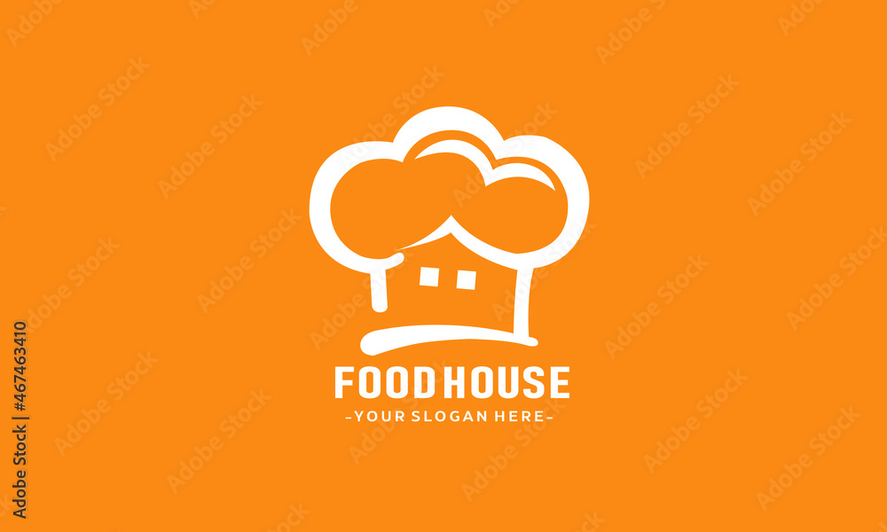 Food House Logo Design Vector Food House Logo Design Vector