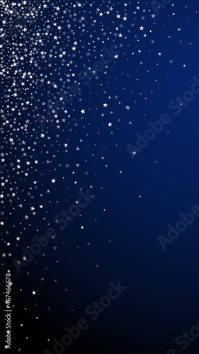 Amazing falling stars Christmas background. Subtle