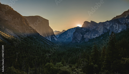 Sunrise in Yosemite