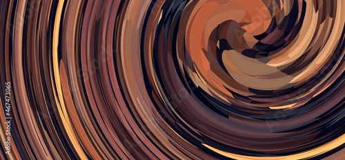 abstract brown background with circle