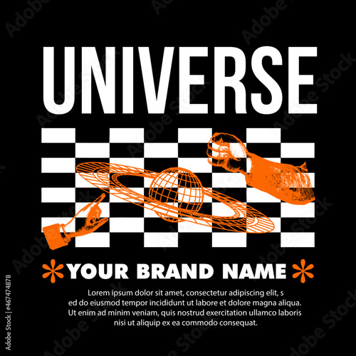 Universe Streetwaer Style Shirt Design Brand Clothing	
