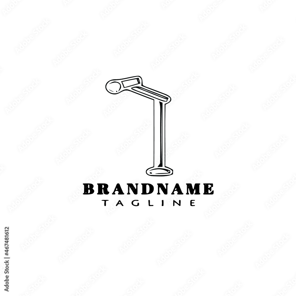 microphone logo icon template vector illustration microphone logo icon template vector illustration