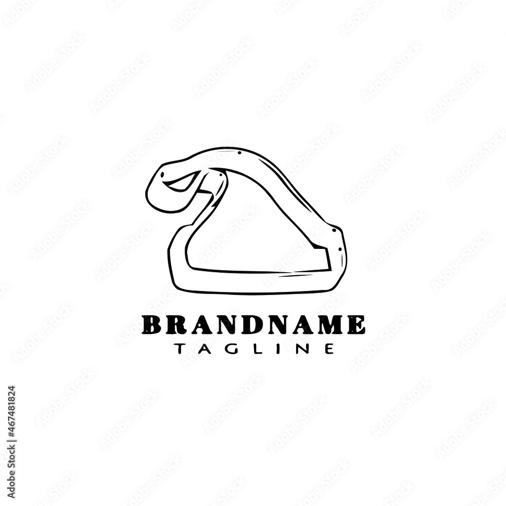 santa hat logo cartoon design icon template isolated vector illustration santa hat logo cartoon design icon template isolated vector illustration
