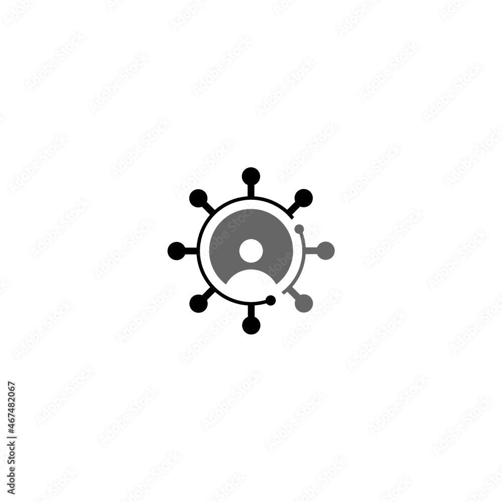 Community logo design vector  editable resizable EPS 10