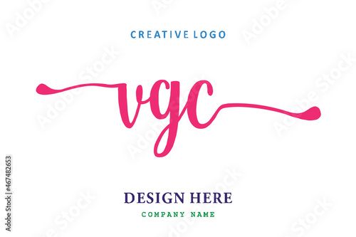 VGC lettering logo is simple, easy to understand and authoritative