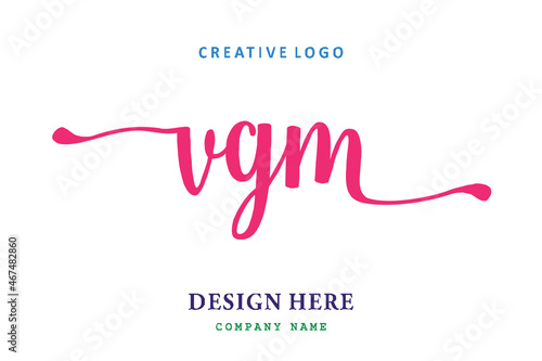 VGM lettering logo is simple, easy to understand and authoritative