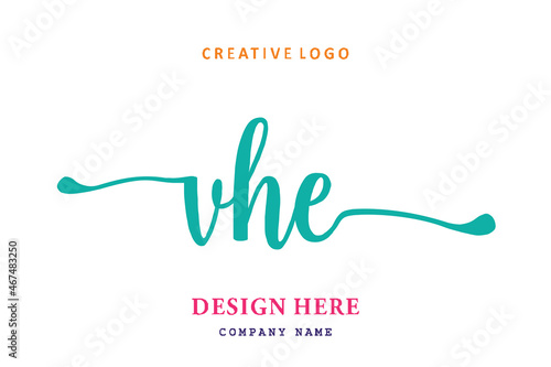 VHE lettering logo is simple, easy to understand and authoritative